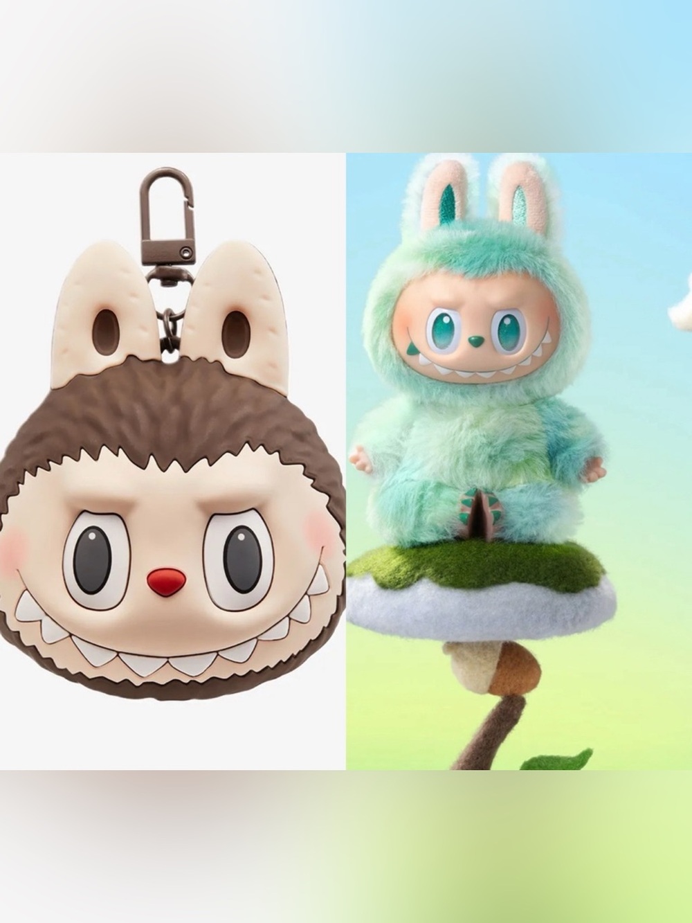 Pop Mart - Bundle -Labubu - Big Into Energy - Serenity - airpod case